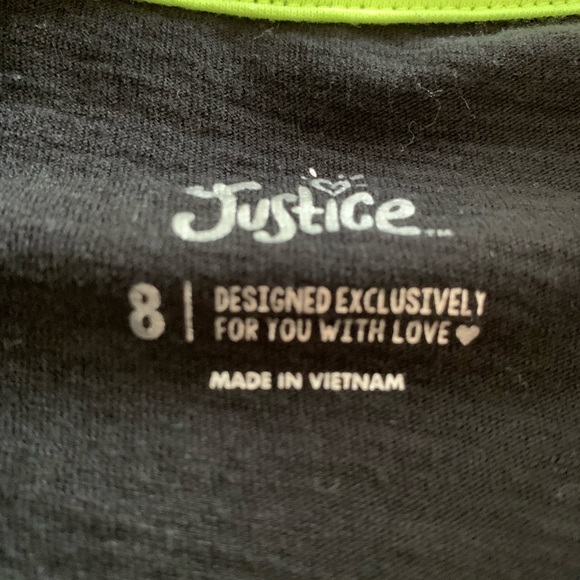 Justice glow in dark tee - Picture 2 of 2